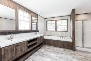 Pearl model home bathroom interior