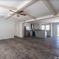 Interior of 2008 mobile home from Monroe County Mobile Homes