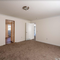 2008 mobile home bedroom interior from Monroe County Mobile Homes