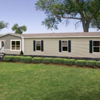 Exterior of King Air model home from Monroe County Mobile Homes