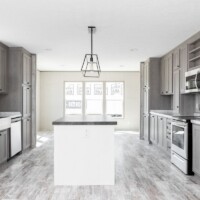 Interior of diamond model home from Monroe County Mobile Homes