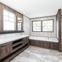 Pearl model home bathroom interior